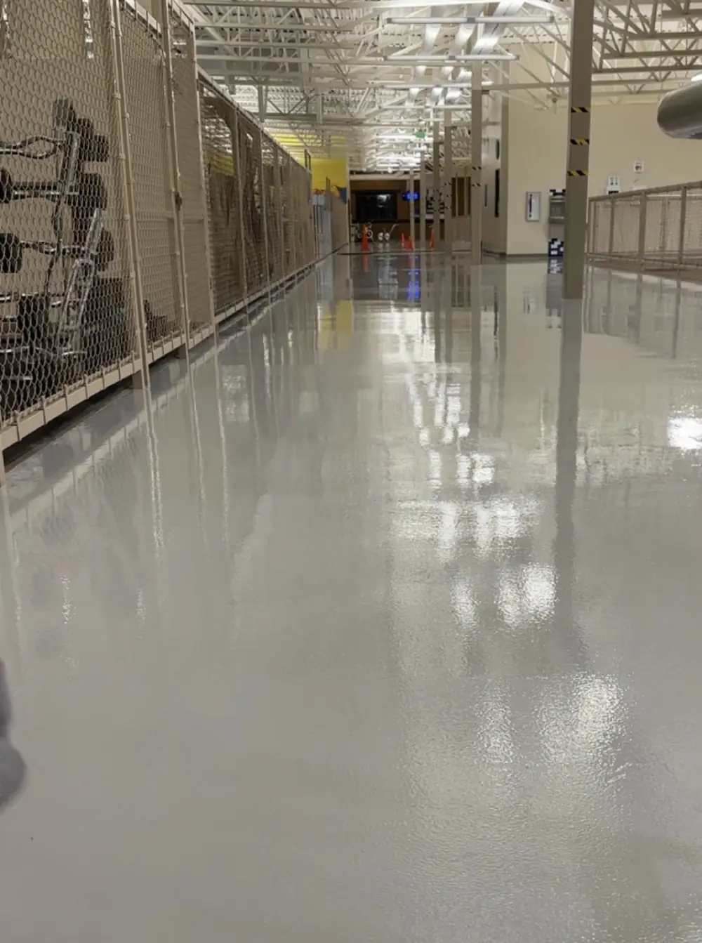 Commercial epoxy flooring in the Salem Oregon area