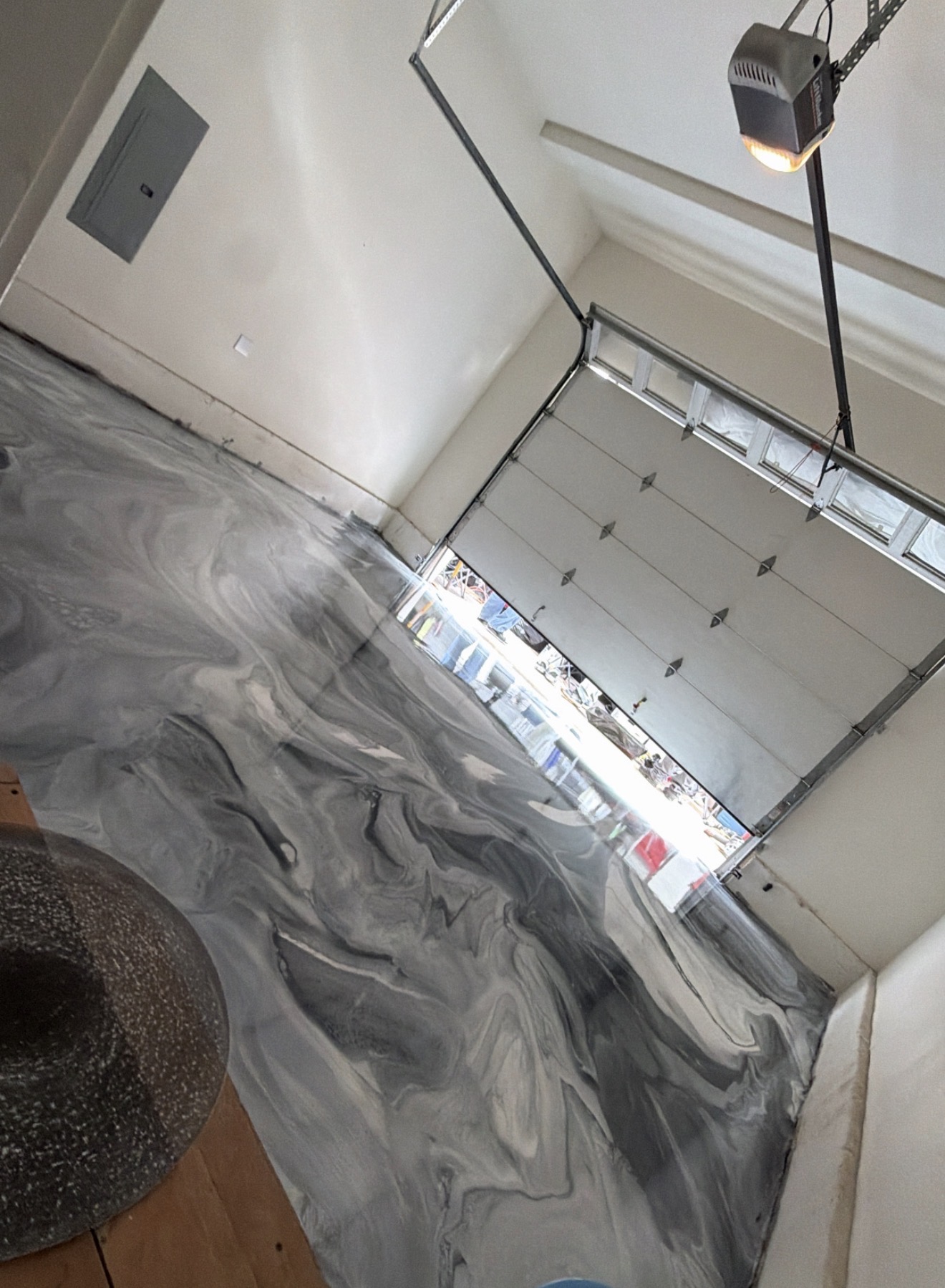 Interior epoxy floor Keizer Oregon